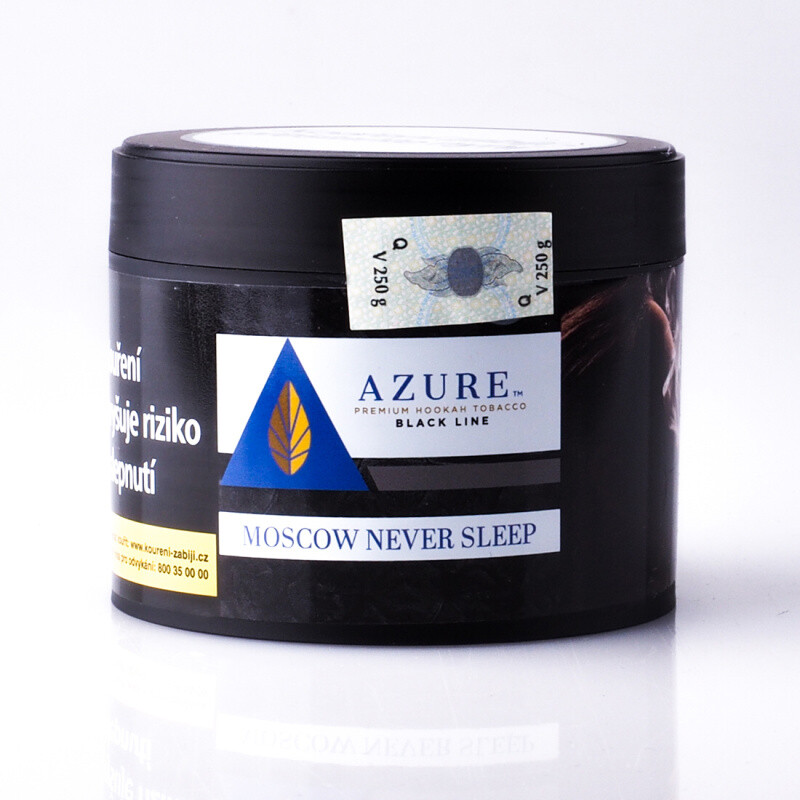 Tabák Azure Black Moscow Never Sleep 250 g