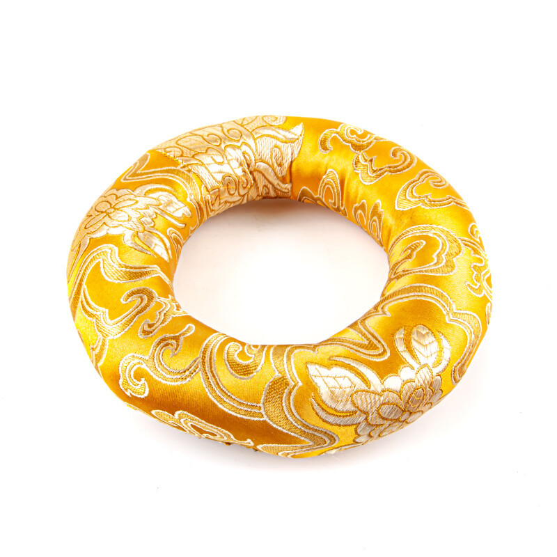Podložka pod tibetskou mísu Orient Circle 16 cm žlutá