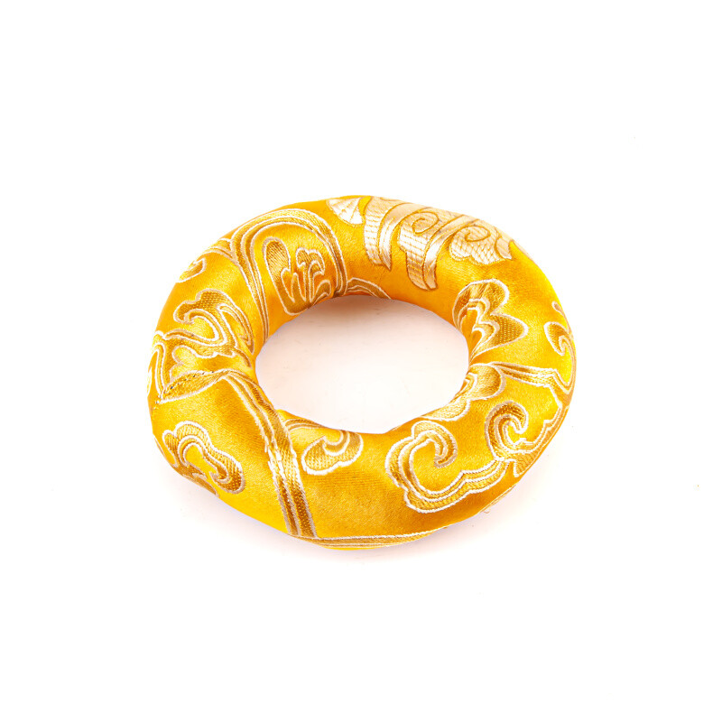 Podložka pod tibetskou mísu Orient Circle 10 cm žlutá