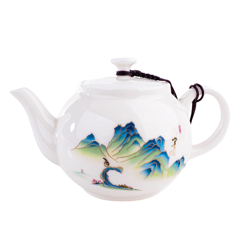 Čajová konvička porcelán China Misty Mountains