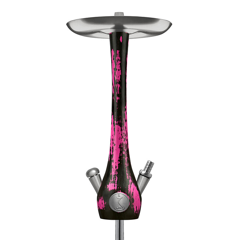 Vodní dýmka Wookah #QLS BLACK / PINK - tělo