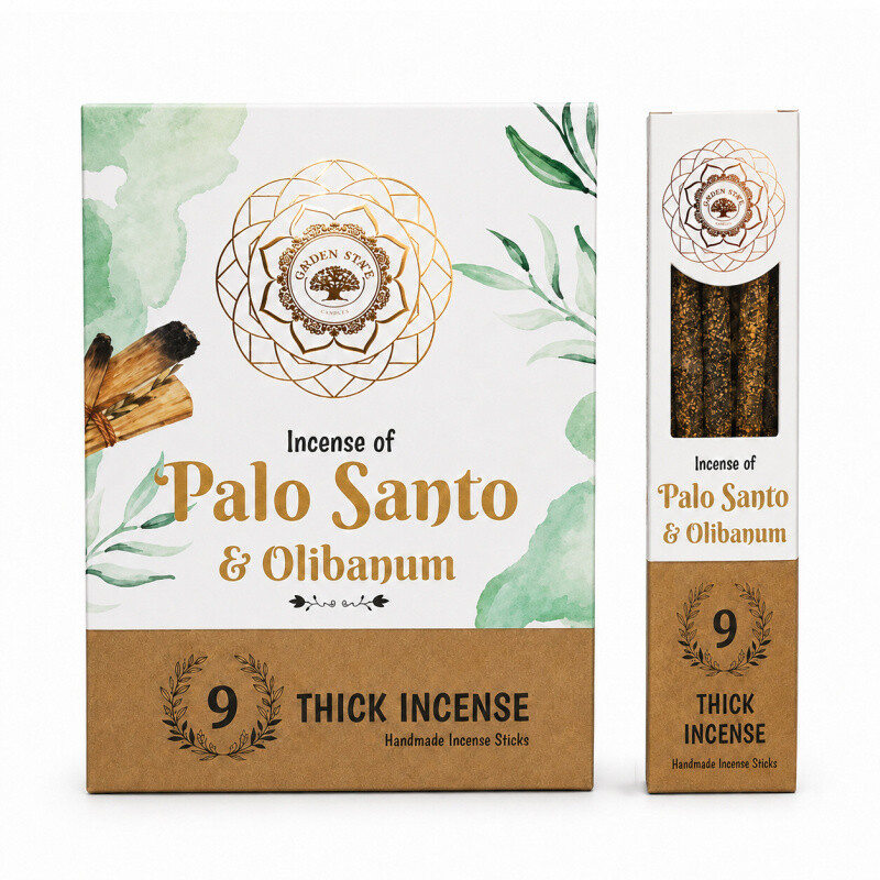 Vonné tyčinky Green Tree Botanical Olibanum - Palo Santo