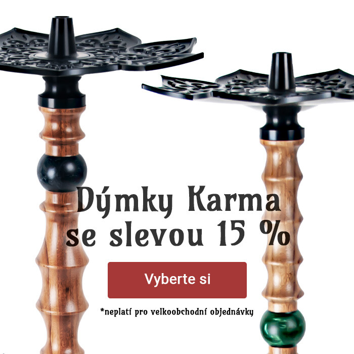 Akce na dýmky Karma
