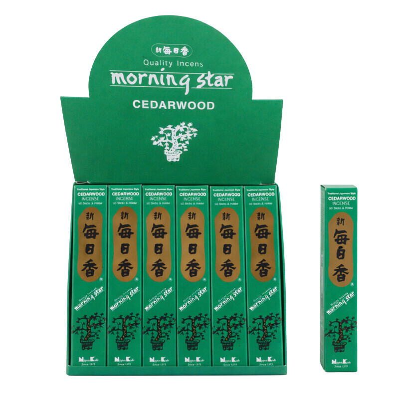 Japonské vonné tyčinky Nippon M/S 50 ks Cedarwood