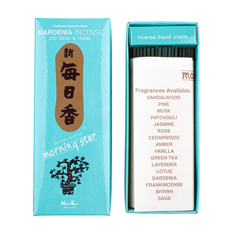 Japonské vonné tyčinky Nippon M/S 200 ks Gardenia