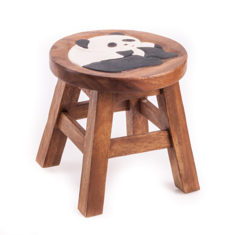 Stolička dřevo Decor Happy Panda