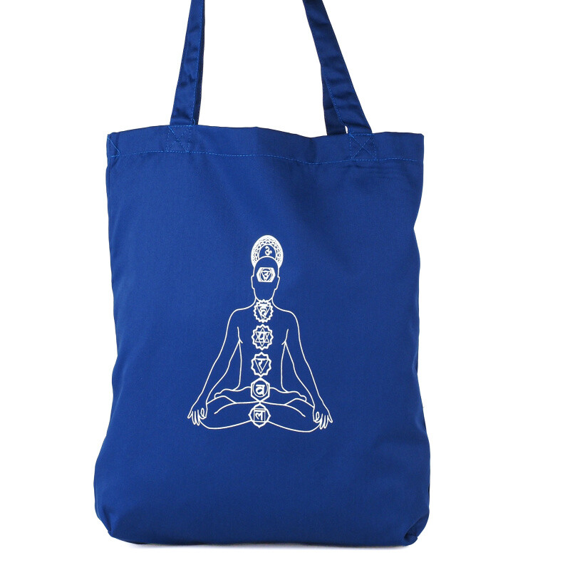 Taška Shoppy Seven Chakras modrá