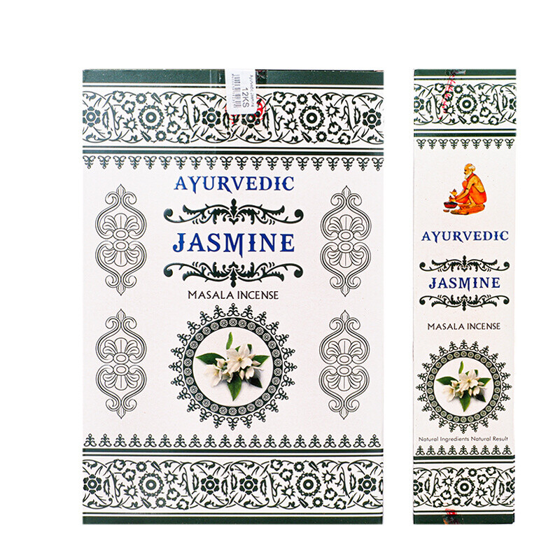 Indické vonné tyčinky Ayurvedic Jasmine