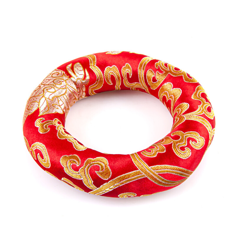 Podložka pod tibetskou mísu Orient Circle 14 cm červená