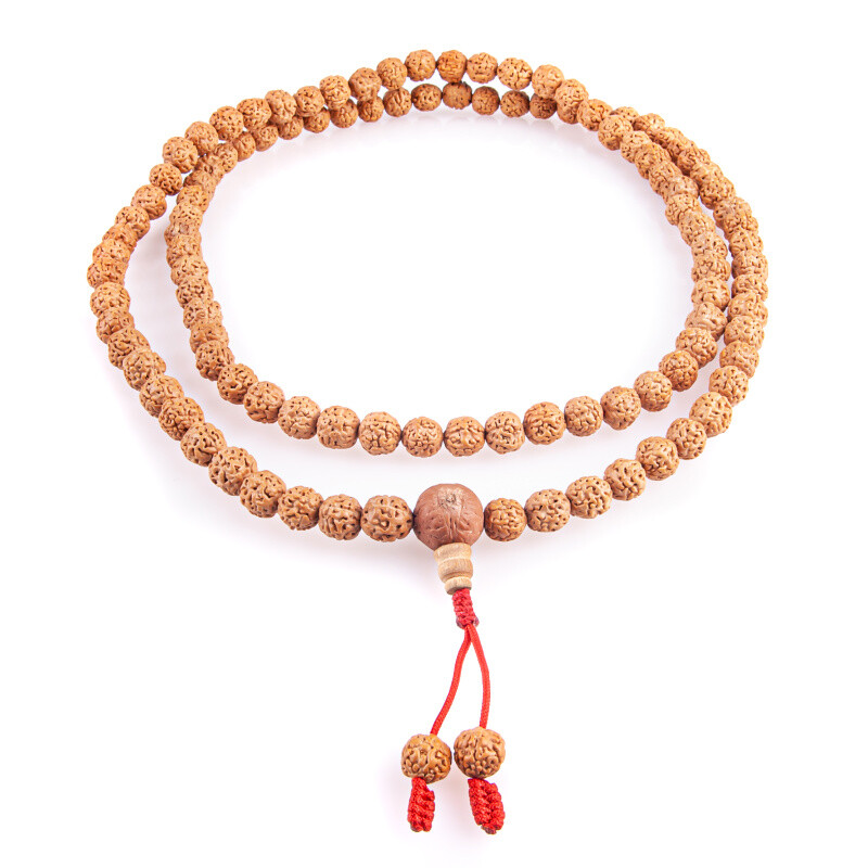 Japa Mala Rudraksha Double Guru 10 mm