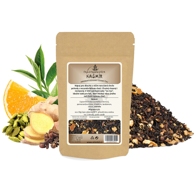 Čínský ochucený čaj Kašmír Glögg 50 g