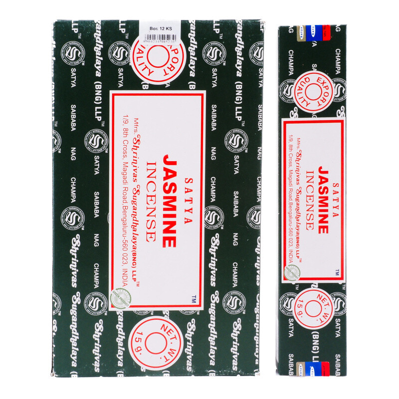 Indické vonné tyčinky Satya PK Jasmine 15 g