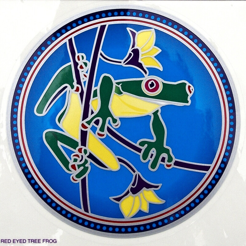 Mandala Sunseal V Red Eyed Tree Frog
