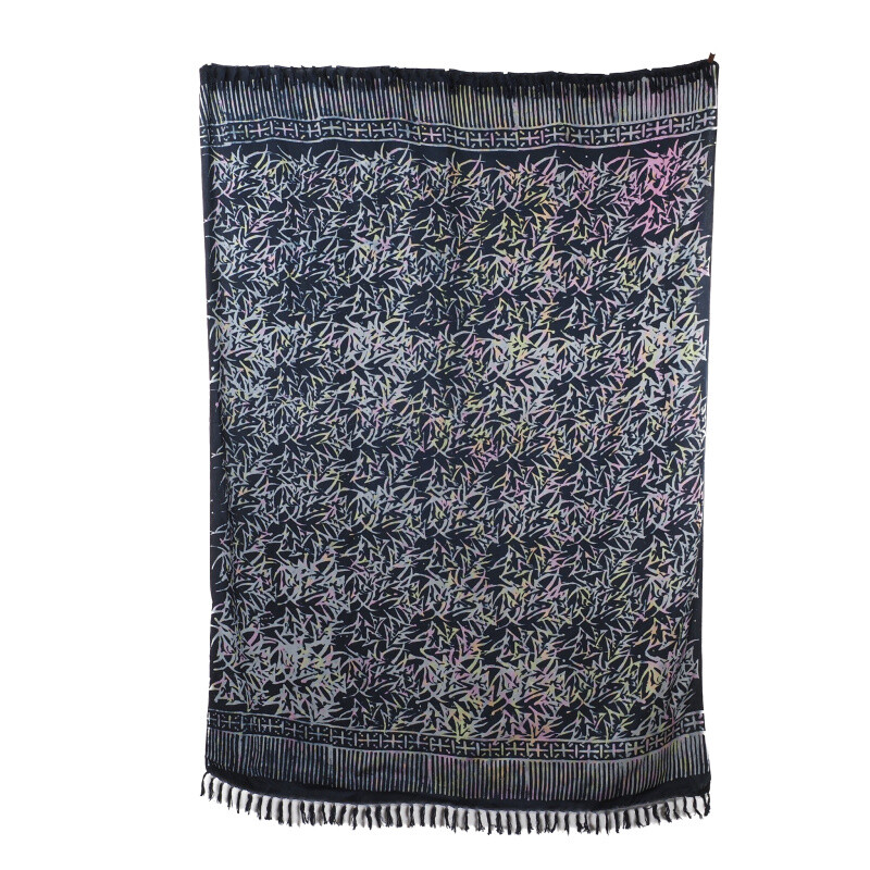 Pareo Sarong Bali Arti černá 160 x 118 cm