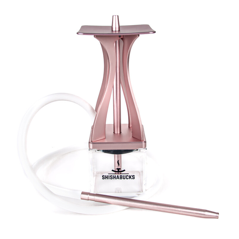Vodní dýmka Shishabucks Cloud Mini 40 cm růžová