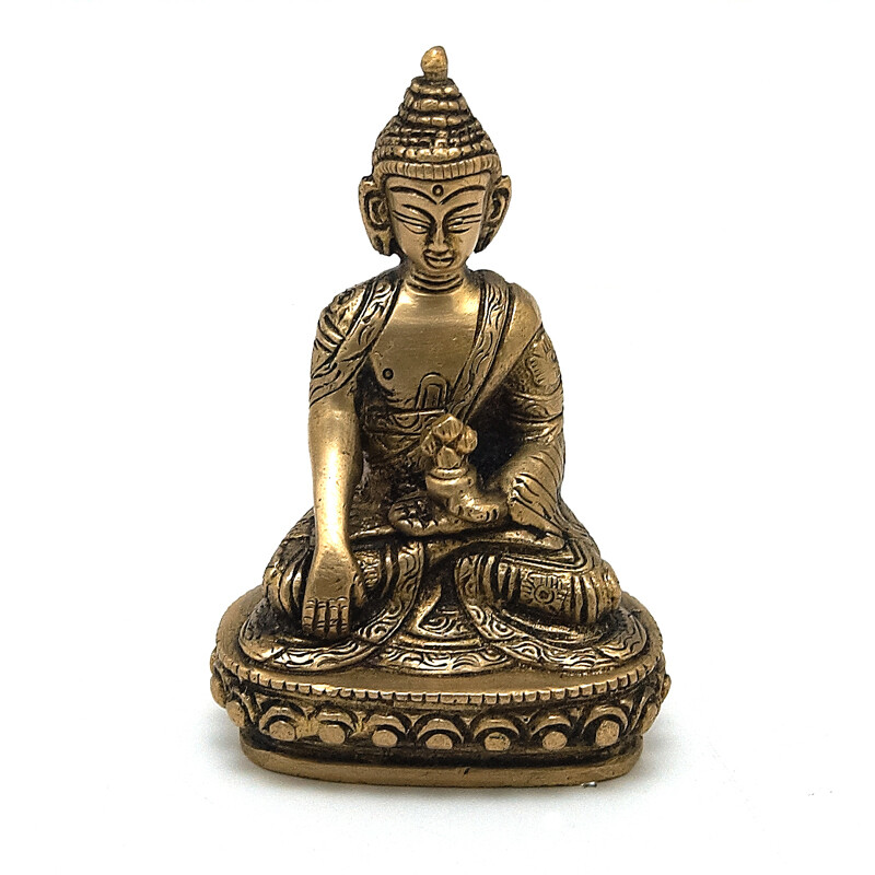 Soška kov Buddha 10 cm II