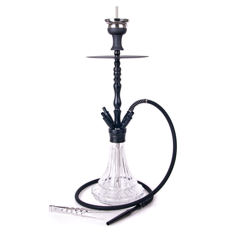 Vodní dýmka Aladin Alux M8 58 cm Black