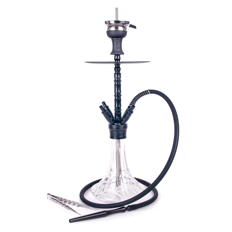Vodní dýmka Aladin Alux M7 53 cm Black
