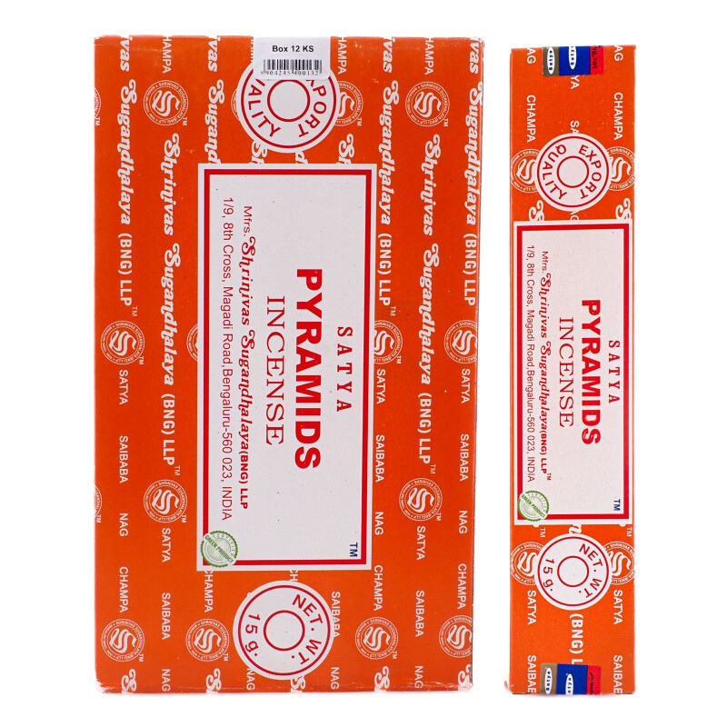 Indické vonné tyčinky Satya PK Pyramid 15 g
