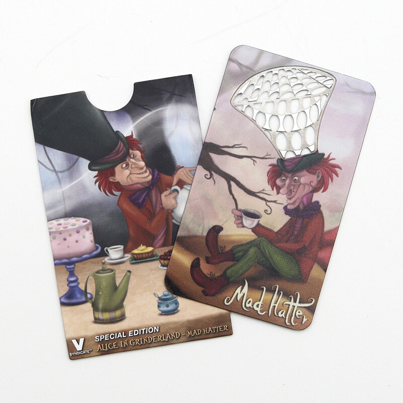 Drtička Credit Card Alice in Grinderland - The Mad Hatter
