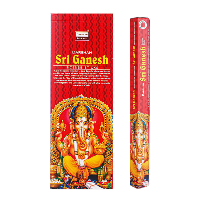 Indické vonné tyčinky Darshan Sri Ganesh