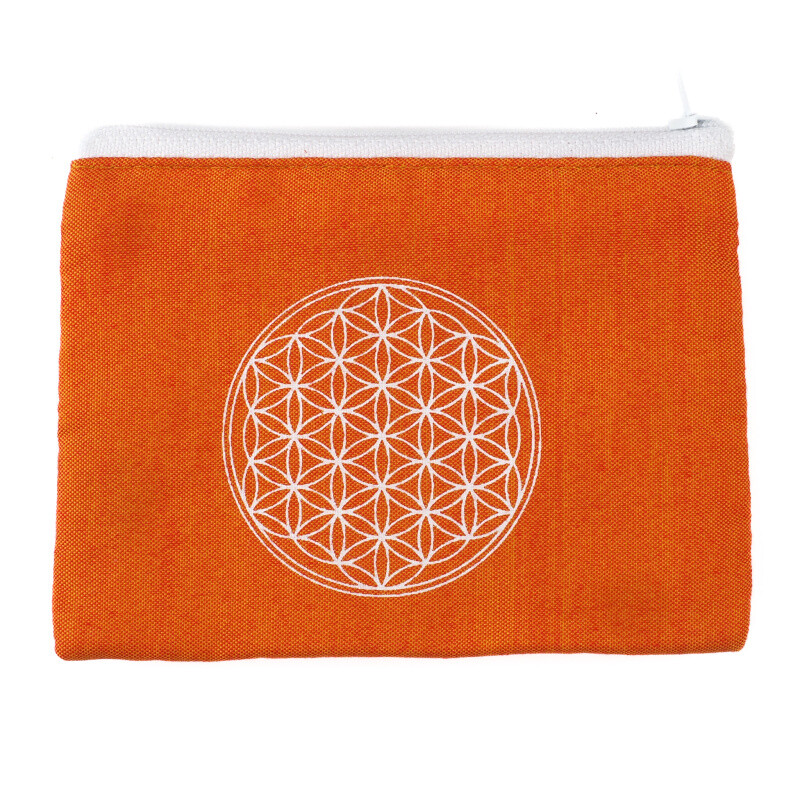 Peněženka Zippy Flower of Life oranžová