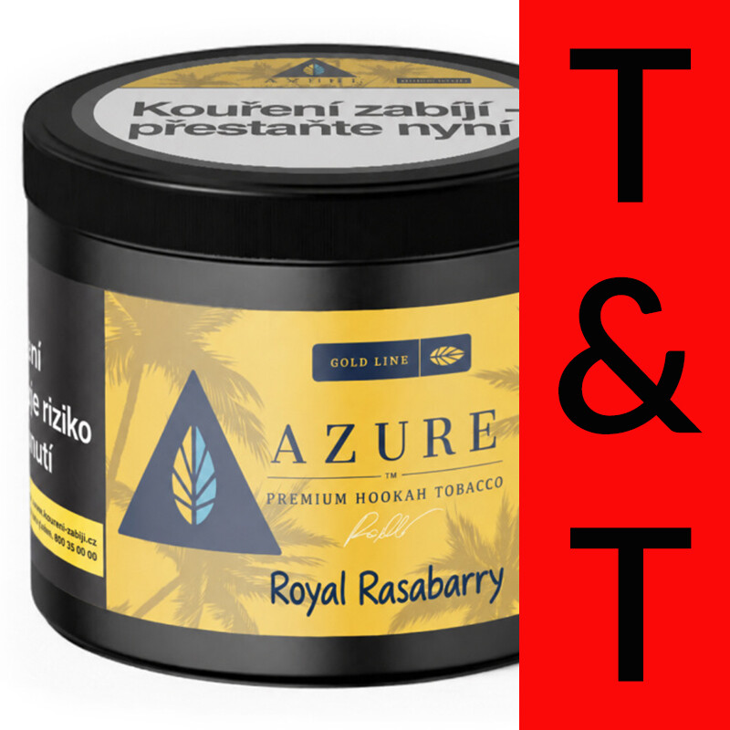 Tabák Azure Gold Royal Rasabarry 200 g
