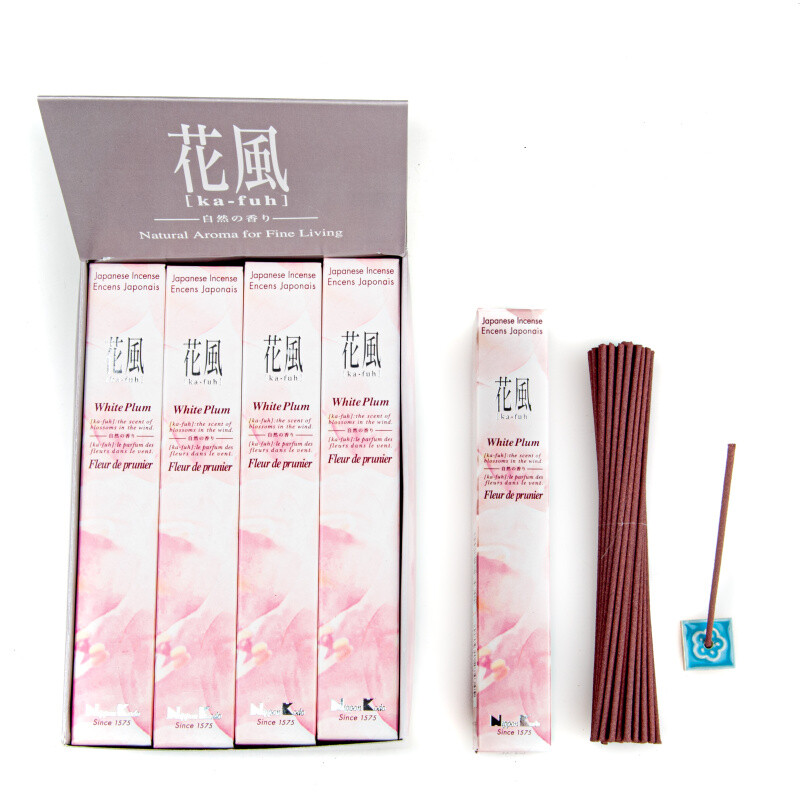 Japonské vonné tyčinky Nippon KA-FUH White Plum