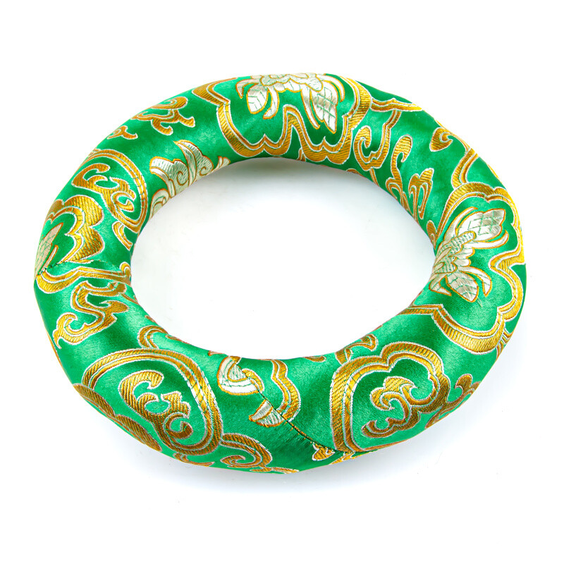Podložka pod tibetskou mísu Orient Circle 18 cm zelená