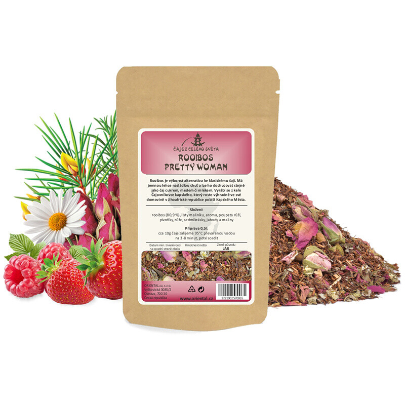 Bylinný čaj Rooibos Pretty Woman 200 g