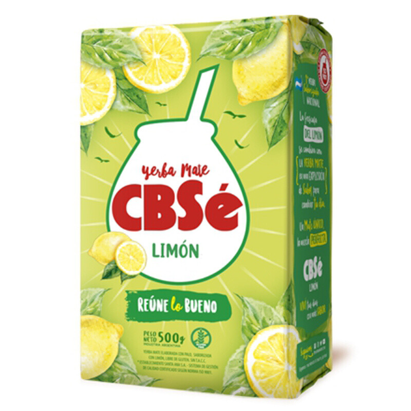 Čaj Yerba Mate CBSé Limon 500 g