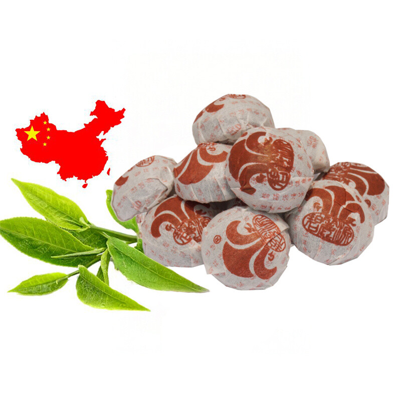 Čínský tmavý čaj Yunnan Pu Erh Xiao Mini Tuo Cha Black
