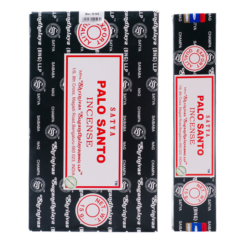 Indické vonné tyčinky Satya PK Palo Santo 15 g
