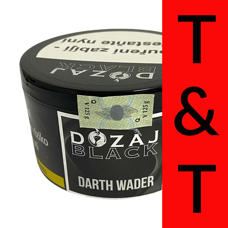 Tabák Dozaj Black Darth Wader 125 g