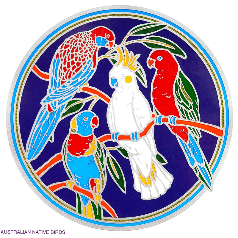 Mandala Sunseal V Australian Native Birds