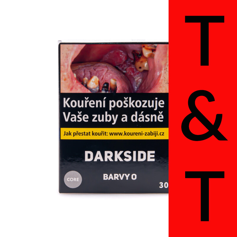Tabák Darkside Core Barvy O 30 g