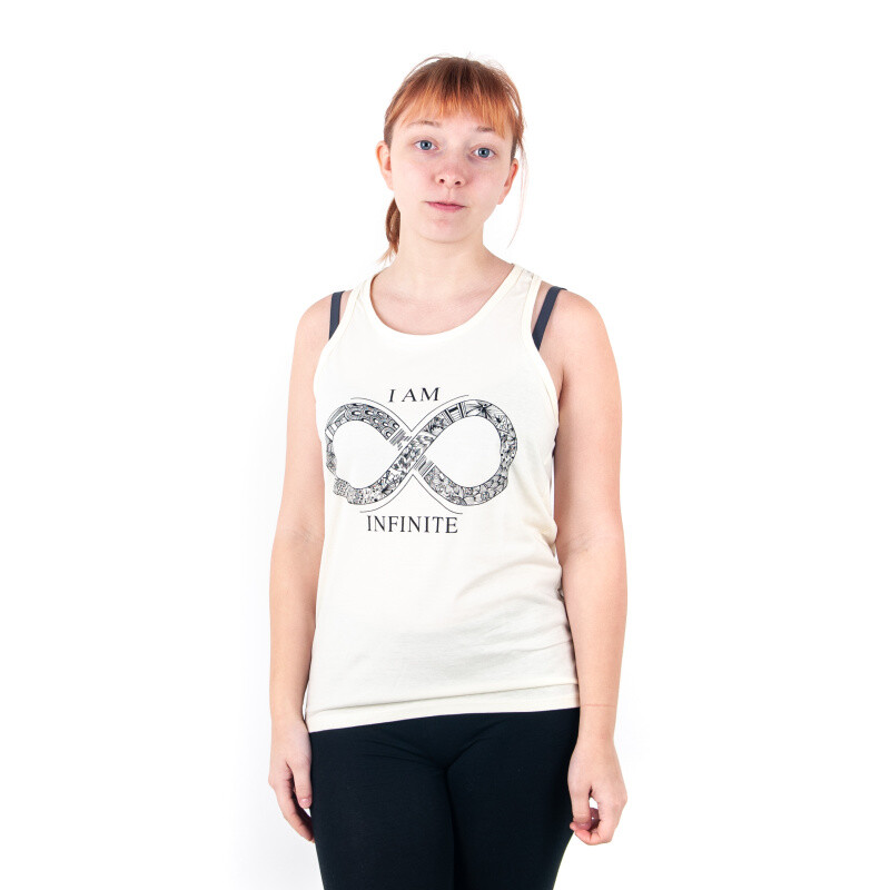 Tílko dámské INFINITE XL béžová