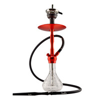 Vodní dýmka Aladin Alux M5 47 cm Red