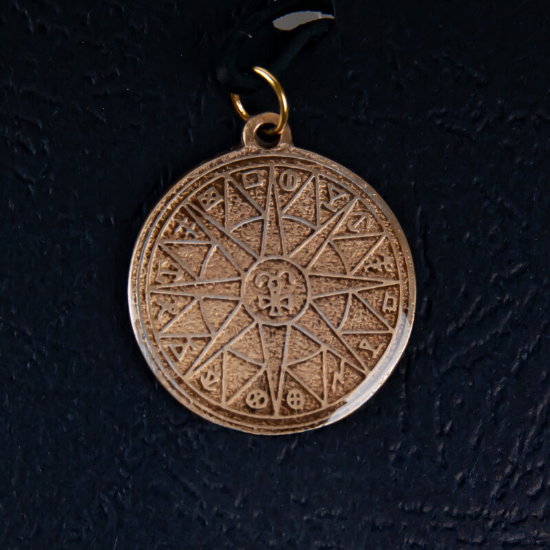 Amulet Symbol 17 Kabalistické kolo Venuše
