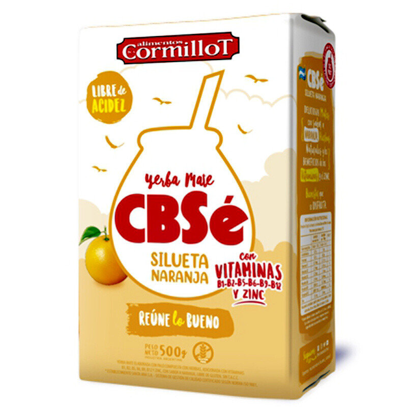 Čaj Yerba Mate CBSé Silueta Naranja 500 g