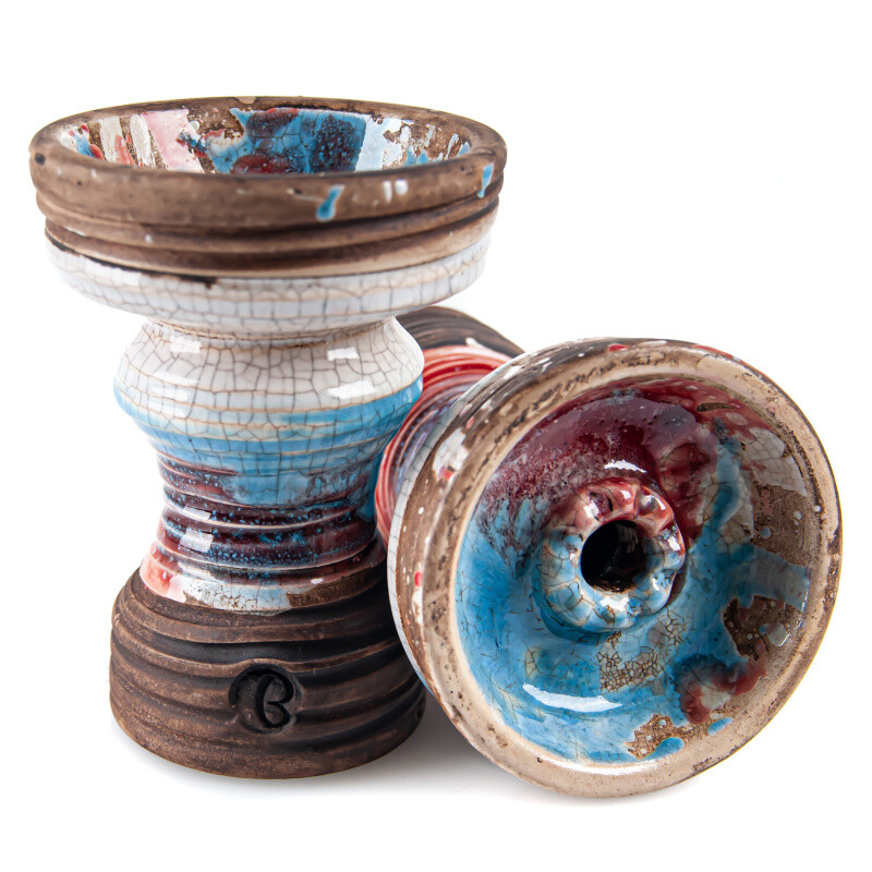 Korunka Vintage Glass Bohemian trikolora