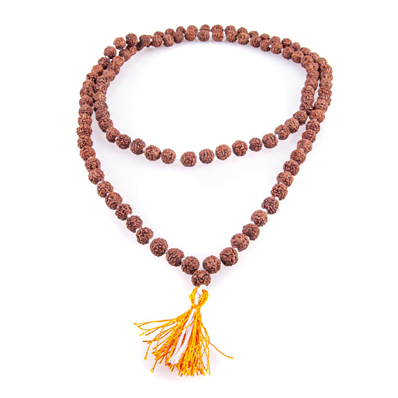 Japa Mala Rudraksha Dark 08 mm s uzly