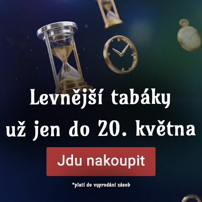 Levnější tabáky už jen do 20. května