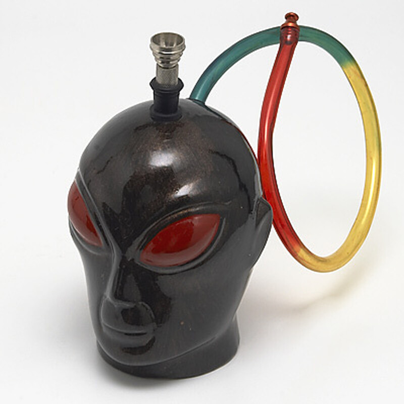 Bong keramika Alien I. 14 cm hnědý