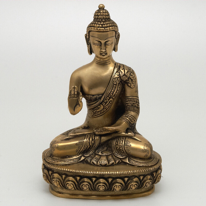 Soška kov Buddha 21 cm