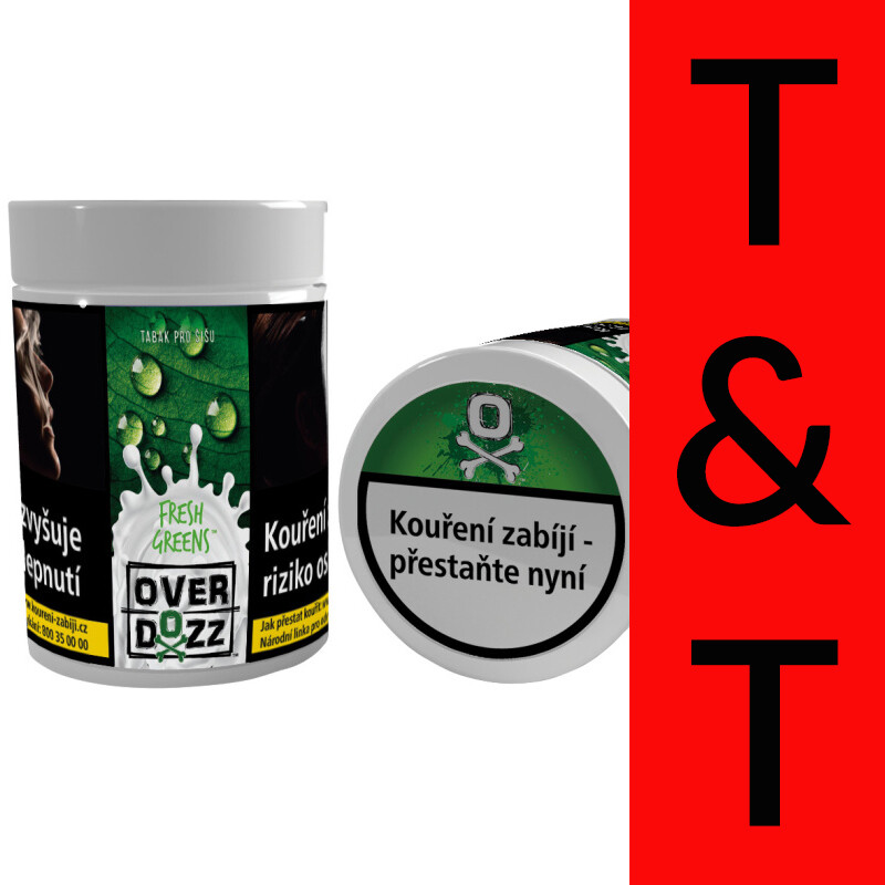 Tabák Overdozz Fresh Greens 50 g