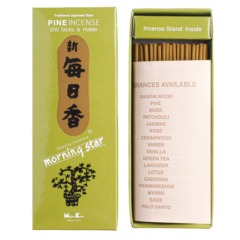 Japonské vonné tyčinky Nippon M/S 200 ks Pine