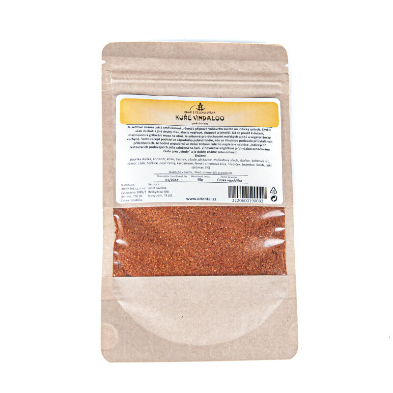 Koření - Kuře Vindaloo 40 g
