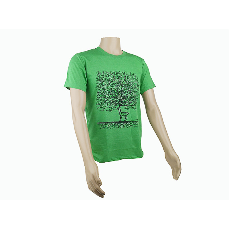 Tričko pánské Deer Tree L zelená
