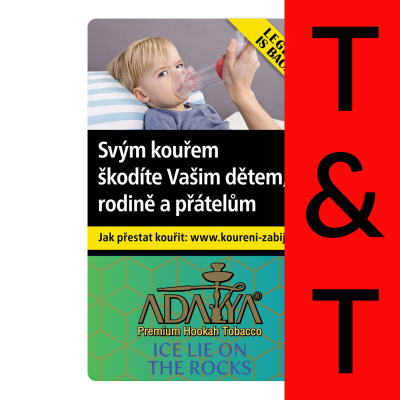 Tabák Adalya Ice Lie on the Rocks 50 g